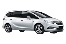 Van Rental Northampton - Vauxhall Zafira 7-Seater - Minibus hire Northampton